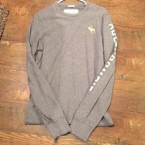 Abercrombie and Fitch gray shirt